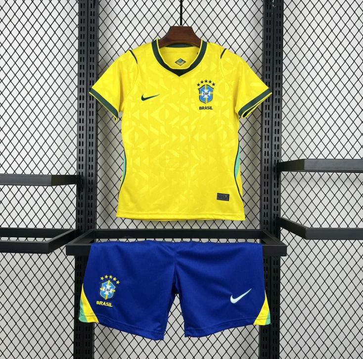 Brazil National Team Jersey + Shorts 25/26