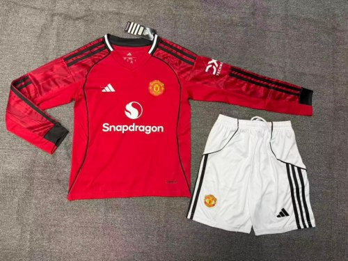 Long-sleeved shirt + Manchester United pants 25/26