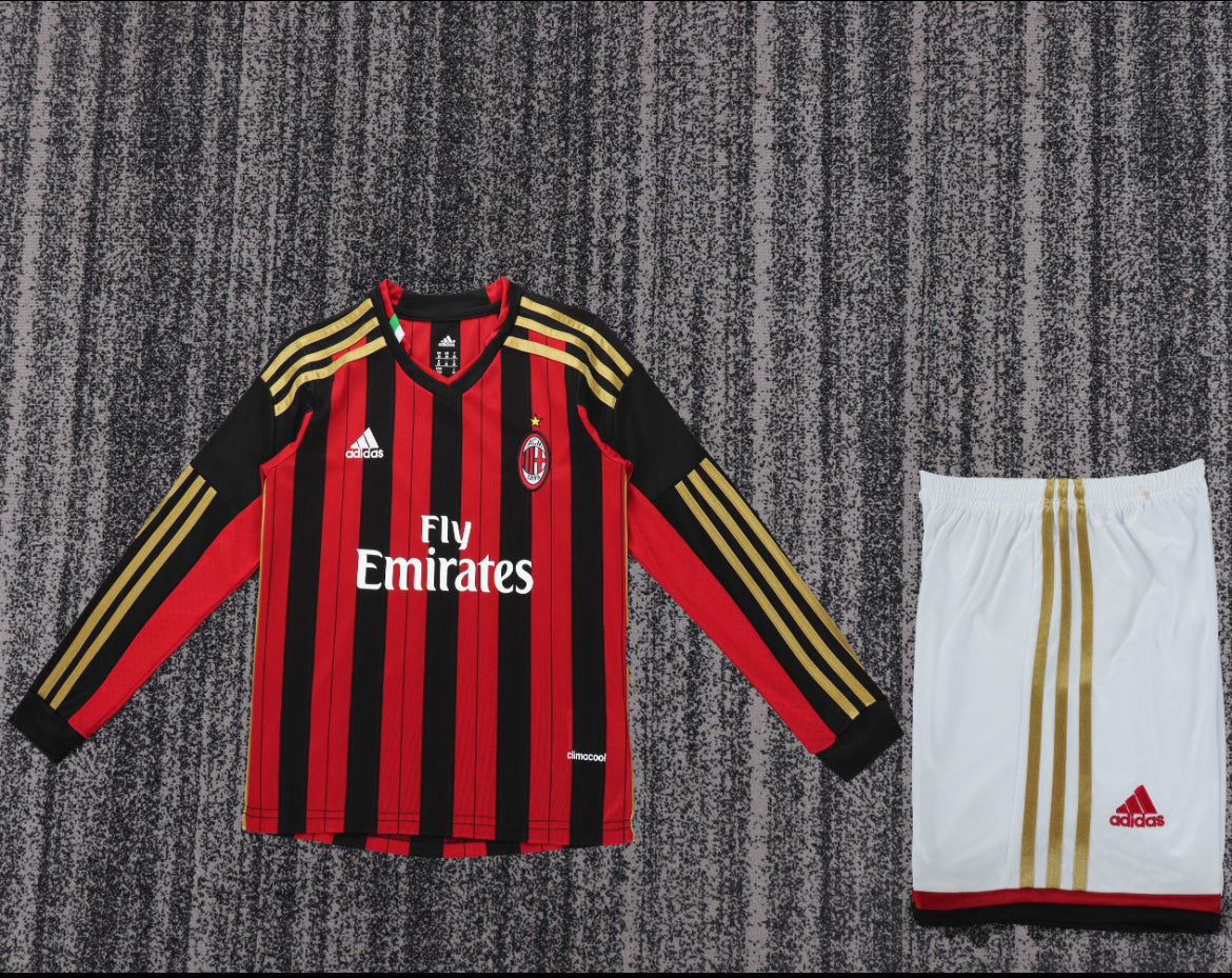 Long sleeve shirt + retro Milan 13/14 pants