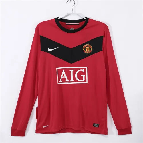 09/10 Manchester United Retro Long Sleeve Shirt