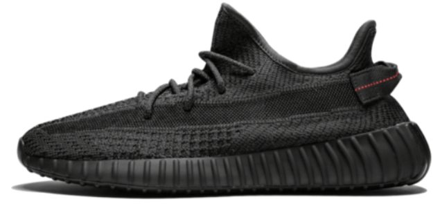 נעלי Yeezy Boost 350 V2 Static Black (מחזירי אור)