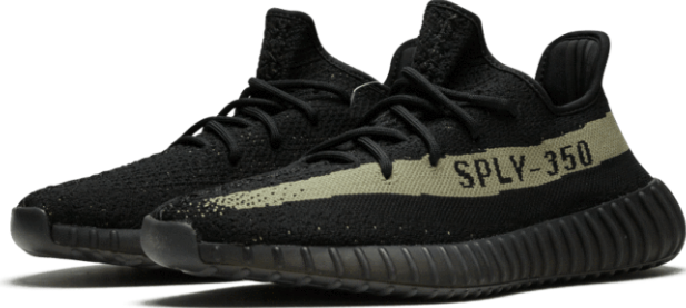 Yeezy Boost 350 V2 שחור ירוק