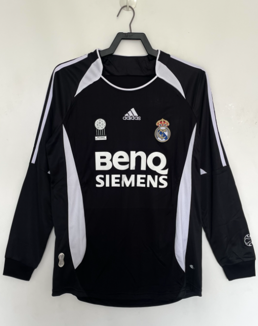 06/07 חולצה ארוכה ריאל מדריד רטרו