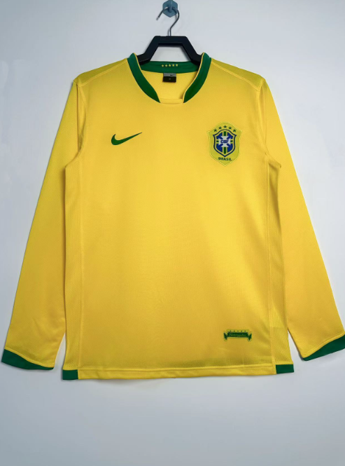 06/07 חולצה ארוכה נבחרת ברזיל רטרו