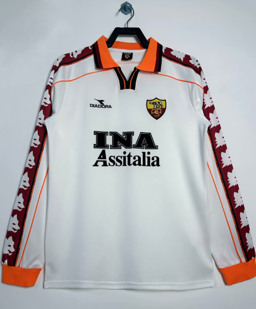 98/99 חולצה ארוכה רומא רטרו