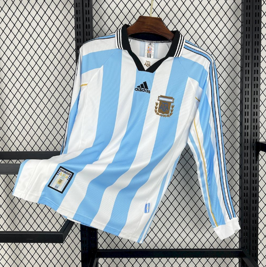 98/99 חולצה ארוכה נבחרת ארגנטינה רטרו