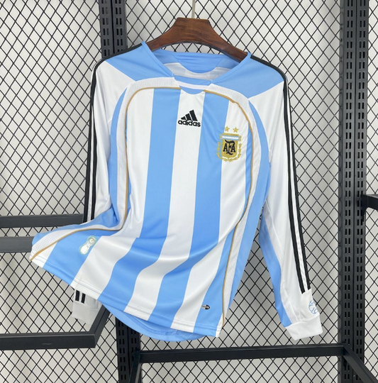 06/07 חולצה ארוכה נבחרת ארגנטינה רטרו