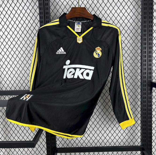 98/99 חולצה ארוכה ריאל מדריד רטרו