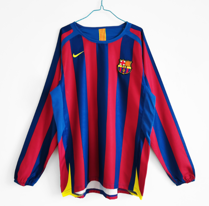 05/06 חולצה ארוכה ברצלונה רטרו