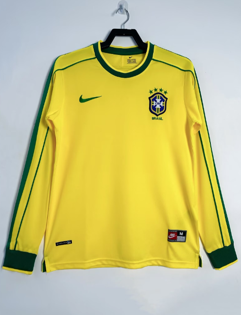 98/99 חולצה ארוכה נבחרת ברזיל רטרו