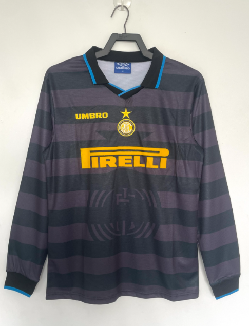 97/98 חולצה ארוכה אינטר מילאן רטרו