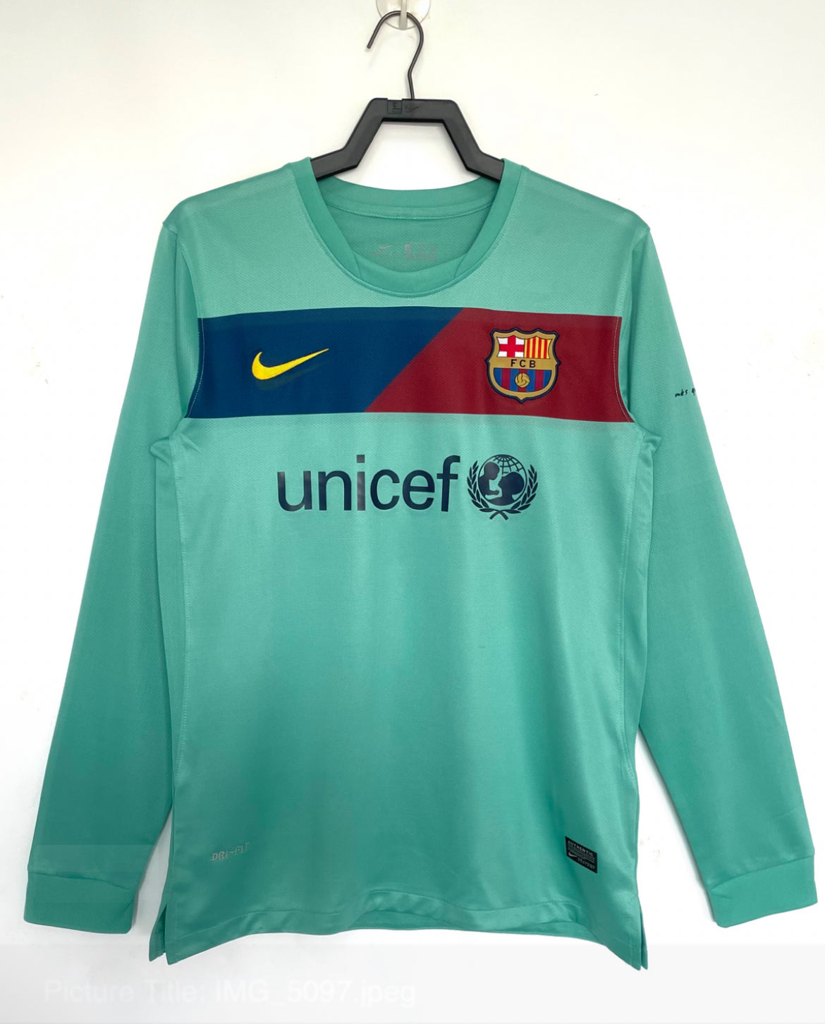 חולצה ארוכה ברצלונה רטרו 10/11