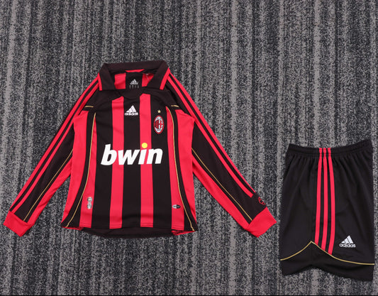 חולצה ארוכה + מכנסיים רטרו מילאן 06/07