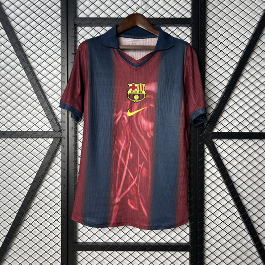 חולצה Travis Scott x Barcelona רטרו 00/01